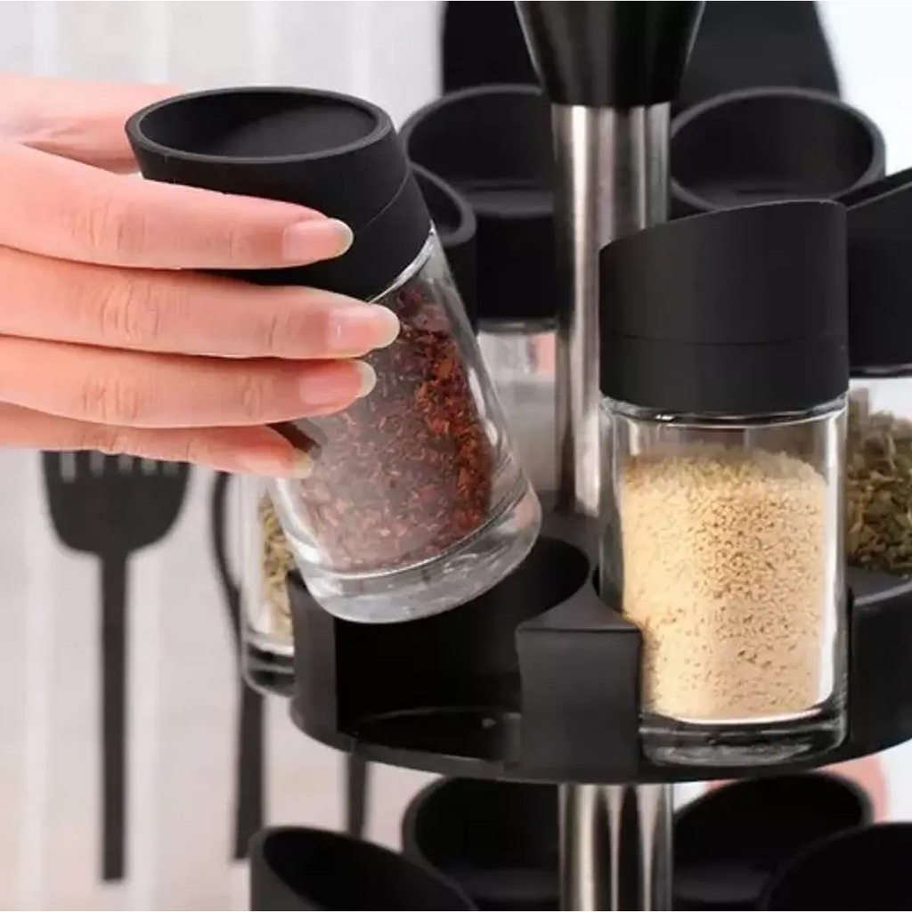 Set Especiero Giratorio 360° – 12