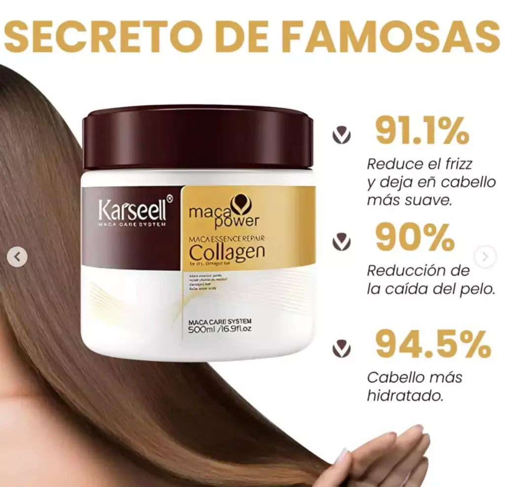 Karseell Mascara Capilar Con Colageno